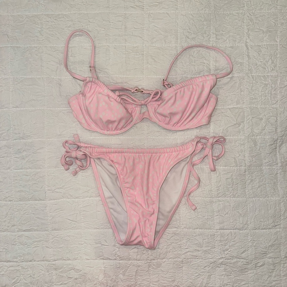 Target Xhilaration Pink Polka Dot Bikini